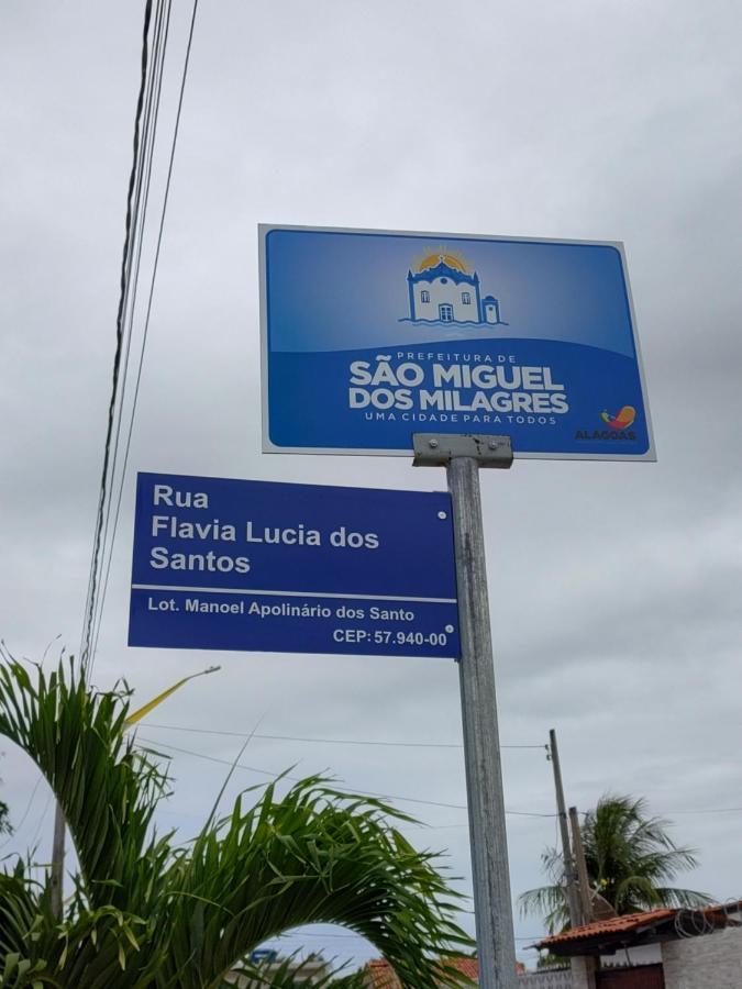 Ferienwohnung Flat Sonhos De Milagres São Miguel dos Milagres Exterior foto
