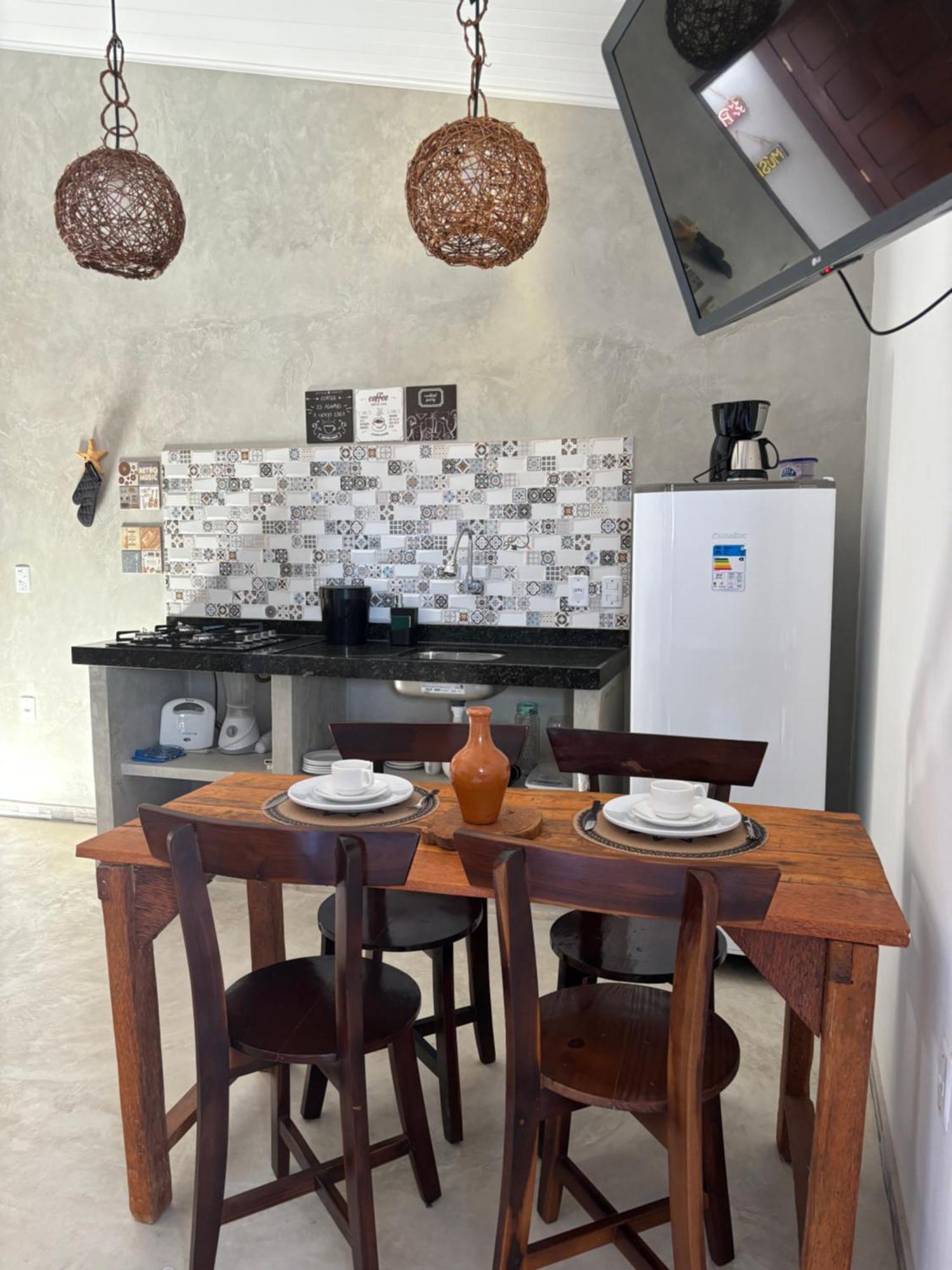 Ferienwohnung Flat Sonhos De Milagres São Miguel dos Milagres Exterior foto